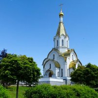 Храм в Катыни. :: Милешкин Владимир Алексеевич 