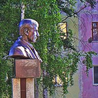 Июнь...Утро памятника! :: Владимир Июнь...Утро памятника! :: Владимир