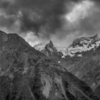 Виды Домбая. Домбай осенний. :: Александр Леонов