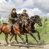 Скачки без сёдел на рабочих лошадях :: SanSan 