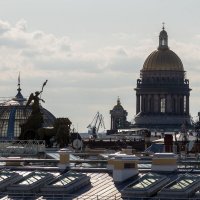 Над крышами Петербурга (1) :: Игорь Викторов Над крышами Петербурга (1) :: Игорь Викторов