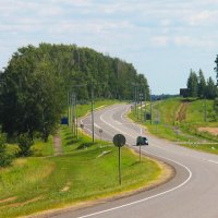 ЛЕТНИЙ ПЕЙЗАЖ С ДОРОГОЙ :: Валентина ЛЕТНИЙ ПЕЙЗАЖ С ДОРОГОЙ :: Валентина