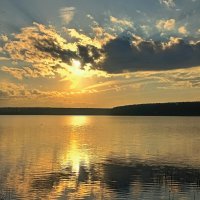 Вознесенский пруд. Вечер. :: Михаил Колосов 