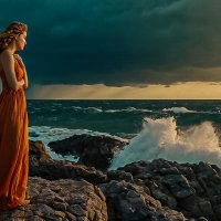 Женщина и море :: Aleksey Afonin