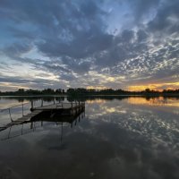 Майский закат на Ахтубе :: Олег Дорошенко Майский закат на Ахтубе :: Олег Дорошенко