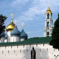 Троице-Сергиева лавра и памятник Сергию Радонежскому :: Александр Ильчевский 