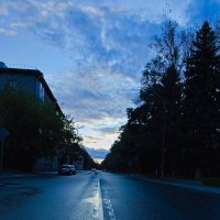 Небо на дороге :: Валерий