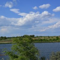 Пруд в степи. :: Виктор Пруд в степи. :: Виктор