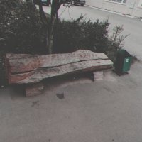 Бревно-скамья. :: Игорь Солдаткин