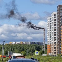 Задымила газовая котельная :: Валерий Иванович
