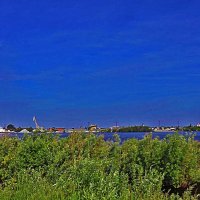 Панорама левого берега реки! :: Владимир 