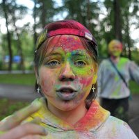 Макияж холли...)) или голова глобус :: Владимир Хиль Макияж холли...)) или голова глобус :: Владимир Хиль