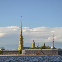 Петропавловская крепость (фото с кораблика) :: Татьяна Машошина
