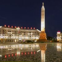 Площадь Победы Минск :: skijumper Иванов