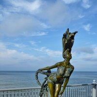 Скульптура Ундина Светлогорск :: Анастасия Смирнова Скульптура Ундина Светлогорск :: Анастасия Смирнова