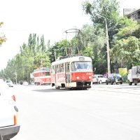 трамваи Мариуполя. :: petyxov петухов