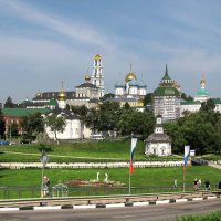 Троице-Сергиева лавра - вид с Блинной горы :: Александр Ильчевский Троице-Сергиева лавра - вид с Блинной горы :: Александр Ильчевский