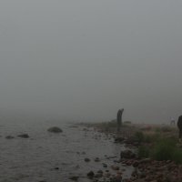 Утро на косе Ладиги :: Максим Егоров