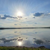 Отражение. Оз. Рюмниково :: Михаил Свиденцов