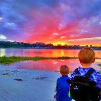 ЗАВОРАЖИВАЮЩИЙ   ЗАКАТ :: Анатолий Малобродский