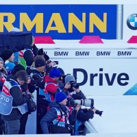 Фотографы на чемпионате мира по биатлону :: Сергей Швечков