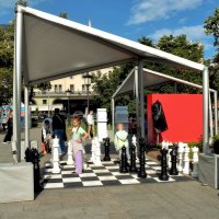 Большие уличные шахматные фигуры!. :: Татьяна Помогалова Большие уличные шахматные фигуры!. :: Татьяна Помогалова