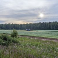 Июльский сенокос :: Валерий Иванович Июльский сенокос :: Валерий Иванович