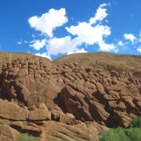 Живописные округлые скалы из Марокко. :: unix (Илья Утропов)