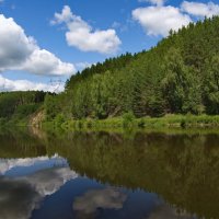 На Исети штиль. :: Михаил Полыгалов