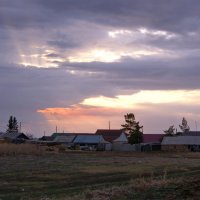 Весенний закат. :: сергей ермошкин Весенний закат. :: сергей ермошкин