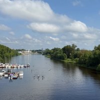 Тихий городок , или на берегах Тверцы… :: Арина Невская Тихий городок , или на берегах Тверцы… :: Арина Невская