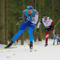 Лыжные гонки крупным планом. :: Евгений Седов