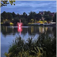 Вечер на озере. :: Валерия Комова