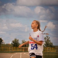 Бег с косичкам :: Николай Мокшин