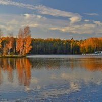 Осенним вечером....... :: Юрий Цыплятников