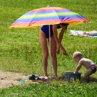 Под зонтом :: Наталия Григорьева