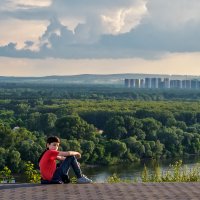 Над рекой... :: Сергей Шатохин 