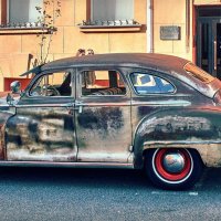 DeSoto S11 Custom 4-Door Sedan, 1948 г.в. :: Глeб ПЛATOB DeSoto S11 Custom 4-Door Sedan, 1948 г.в. :: Глeб ПЛATOB