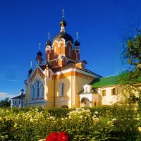 Крестовоздвиженский храм :: Сергей Кочнев