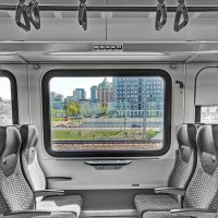 Окно. Электричка. :: Любимова Ольга 