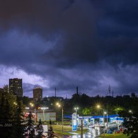 Гроза над городом :: Александр Синдерёв