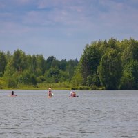 Плавание на сапе :: Александр Синдерёв