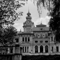 Усадьба Грачёвка B&W :: Виталий Потапкин