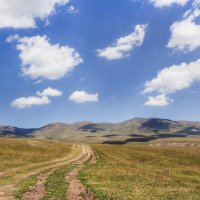 Горная дорога и "вечные странники..." :: LudMila Горная дорога и "вечные странники..." :: LudMila