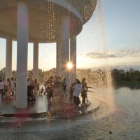 Фонтан Ротонда. Парк облаков. :: Alexey YakovLev