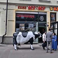 Старый Арбат. :: Владимир Мигонькин Старый Арбат. :: Владимир Мигонькин