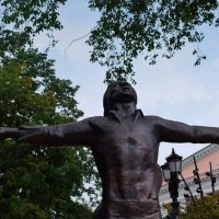 Прощай, Таганка и кино! Прощай, зеленый мир! В.Высоцкий. :: Татьяна Помогалова