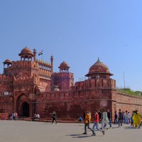 Красный Форт г. Дели :: Георгий А Красный Форт г. Дели :: Георгий А