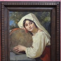 Девушка с тамбурином (1834 г.) :: Лидия Бусурина Девушка с тамбурином (1834 г.) :: Лидия Бусурина