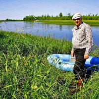 Июль...С лодкой на Сыром Агане! :: Владимир 